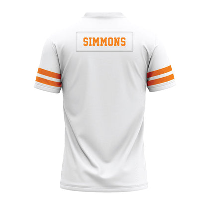 Tennessee - NCAA Football : Nuk Simmons - White Premium Football Jersey-1