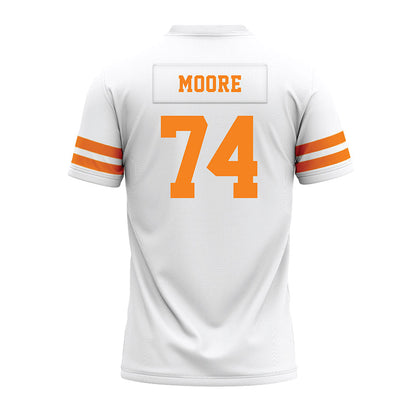 Tennessee - NCAA Football : Nic Moore - White Premium Football Jersey-1
