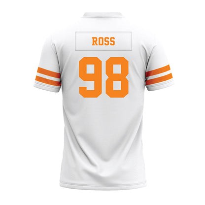 Tennessee - NCAA Football : Jackson Ross - White Premium Football Jersey-1