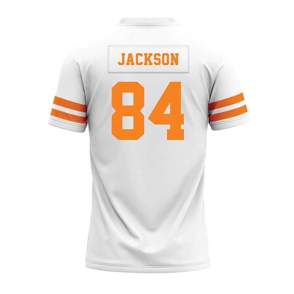 Tennessee - NCAA Football : Radarious Jackson - White Premium Football Jersey-1