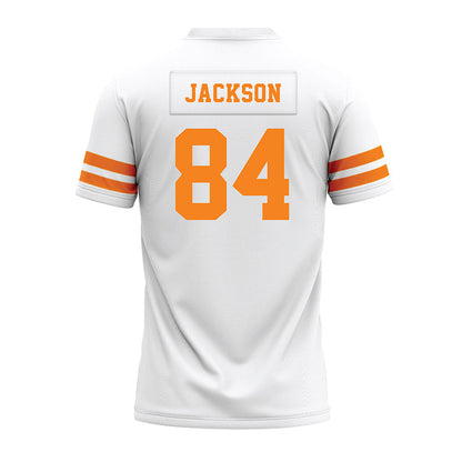 Tennessee - NCAA Football : Radarious Jackson - White Premium Football Jersey-1
