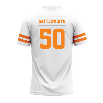 Tennessee - NCAA Football : William Satterwhite - White Premium Football Jersey-1