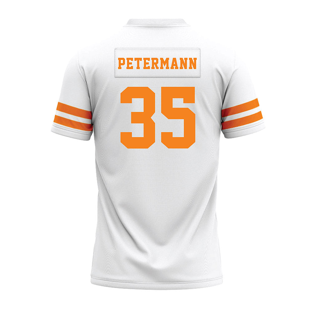 Tennessee - NCAA Football : Benjamin Petermann - White Premium Football Jersey-1