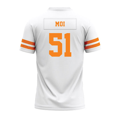 Tennessee - NCAA Football : Jaxson Moi - White Premium Football Jersey-1