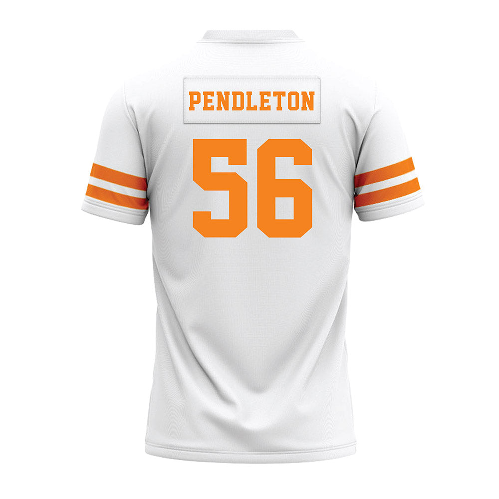 Tennessee - NCAA Football : Sam Pendleton - White Premium Football Jersey-1