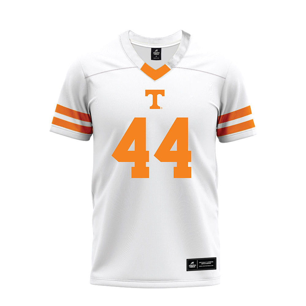 Tennessee - NCAA Football : Christian Gass - White Premium Football Jersey-0