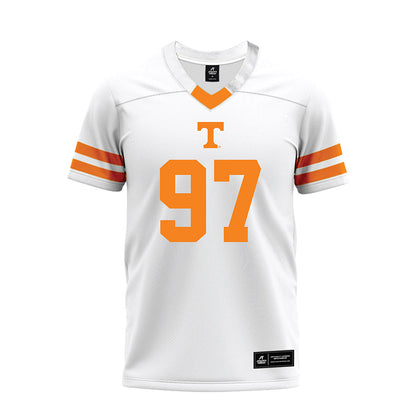 Tennessee - NCAA Football : Cooper Ranvier - White Premium Football Jersey-0