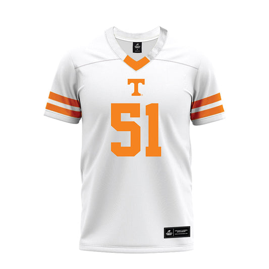 Tennessee - NCAA Football : Jaxson Moi - White Premium Football Jersey-0