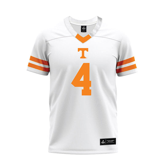 Tennessee - NCAA Football : Ty Redmond - White Premium Football Jersey-0