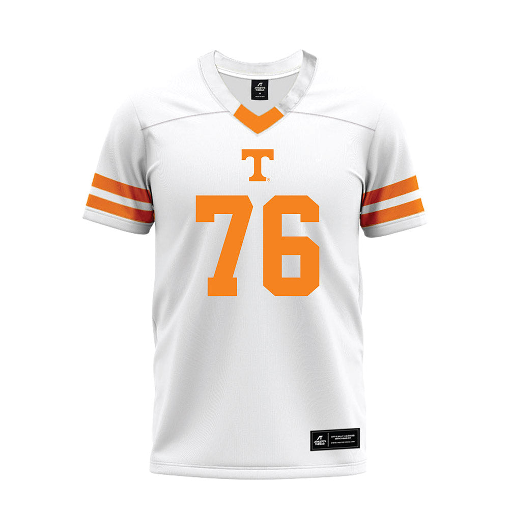 Tennessee - NCAA Football : Edward Baker - White Premium Football Jersey-0