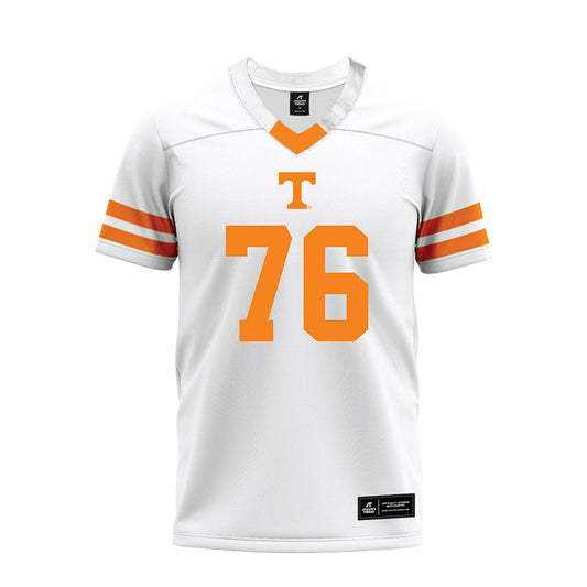 Tennessee - NCAA Football : Edward Baker - White Premium Football Jersey-0