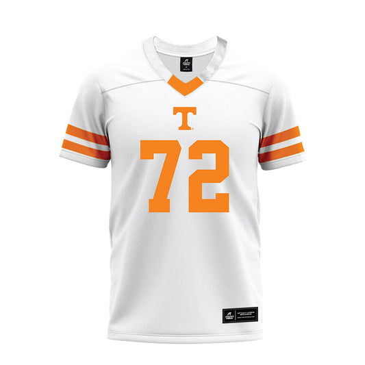Tennessee - NCAA Football : Jesse Perry - White Premium Football Jersey-0
