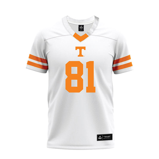 Tennessee - NCAA Football : Amari Jefferson - White Premium Football Jersey-0