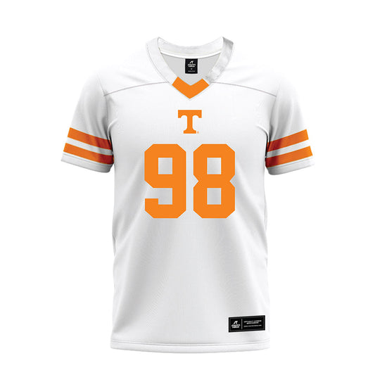 Tennessee - NCAA Football : Emmanuel Okoye - White Premium Football Jersey-0