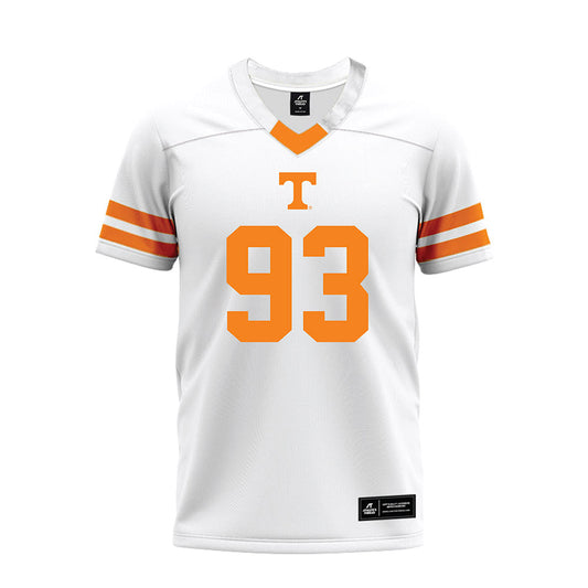 Tennessee - NCAA Football : Grady Dangerfield - White Premium Football Jersey-0