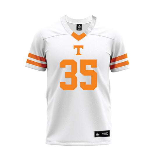 Tennessee - NCAA Football : Benjamin Petermann - White Premium Football Jersey-0