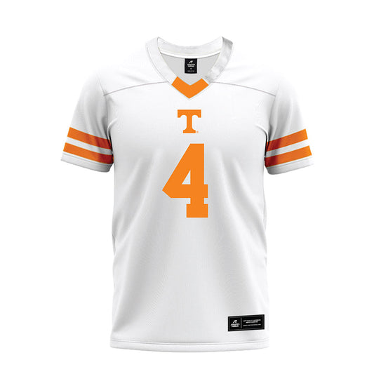 Tennessee - NCAA Football : Jourdan Thomas - White Premium Football Jersey-0