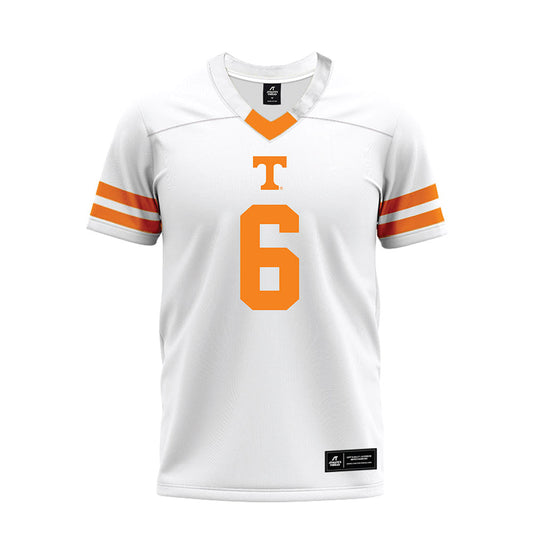Tennessee - NCAA Football : Jalen McMurray - White Premium Football Jersey-0