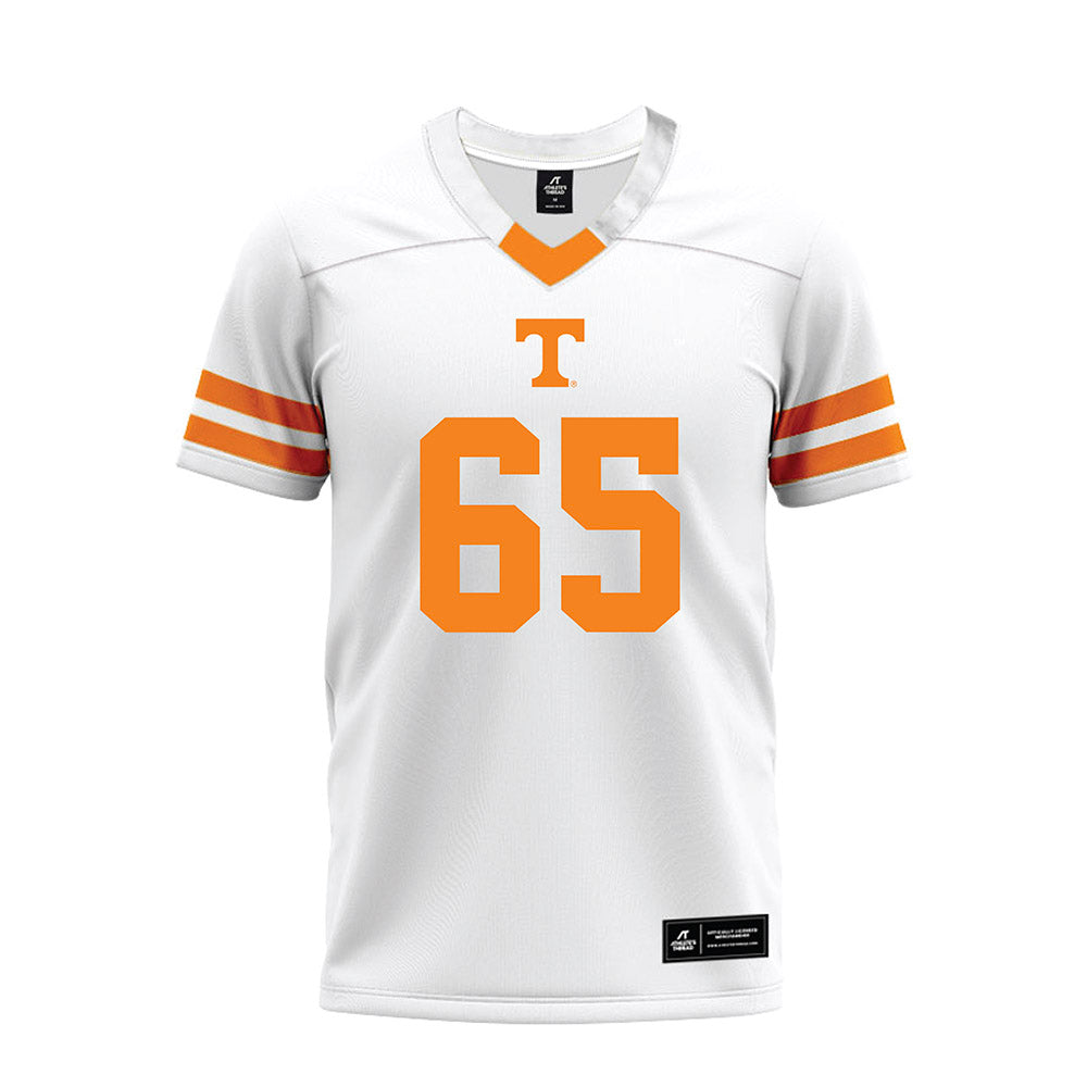 Tennessee - NCAA Football : Michael Kostantonov - White Premium Football Jersey-0