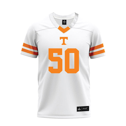 Tennessee - NCAA Football : William Satterwhite - White Premium Football Jersey-0