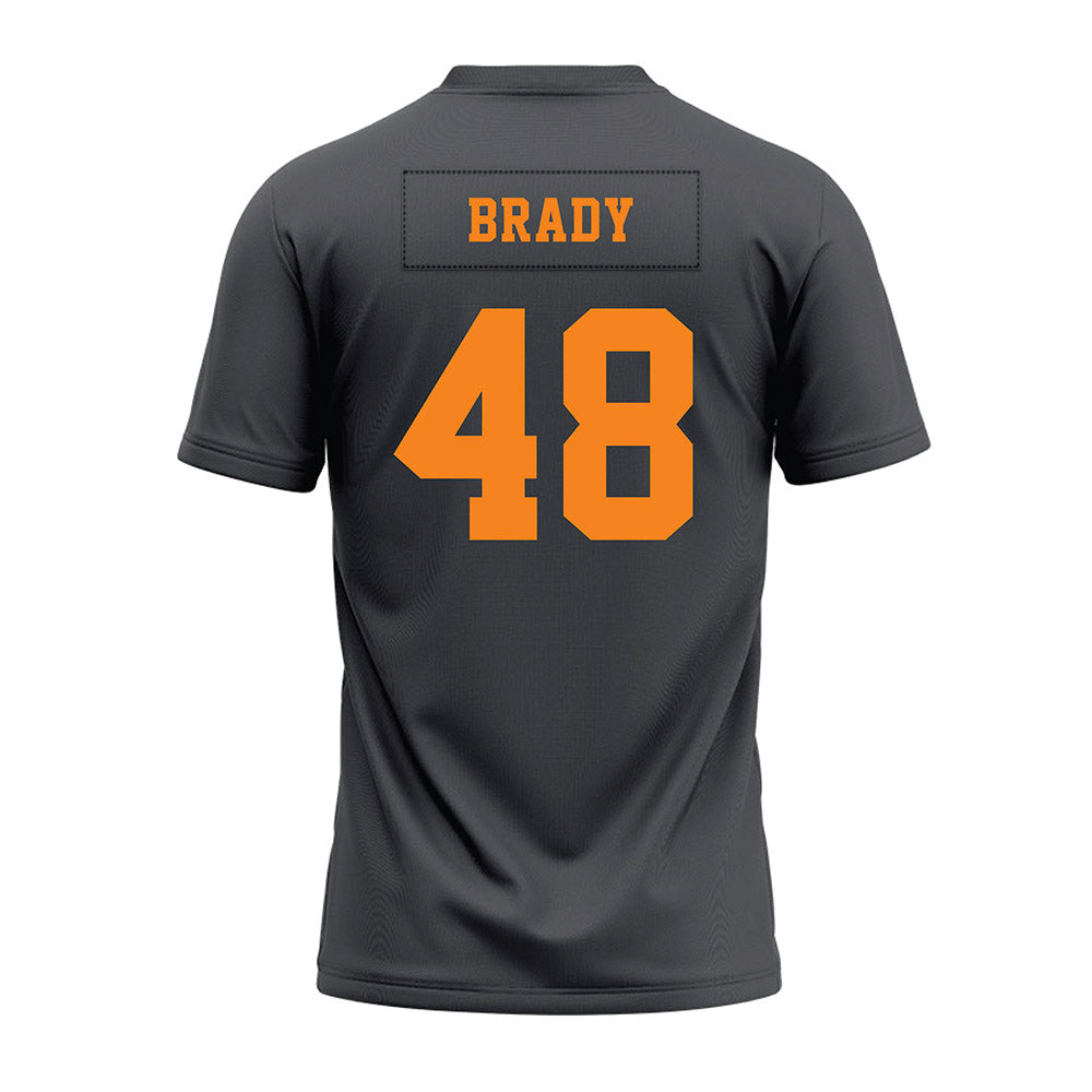 Tennessee - NCAA Football : Bennett Brady - Black Premium Football Jersey-1