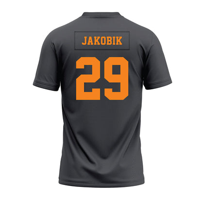 Tennessee - NCAA Football : Jack Henry Jakobik - Black Premium Football Jersey-1