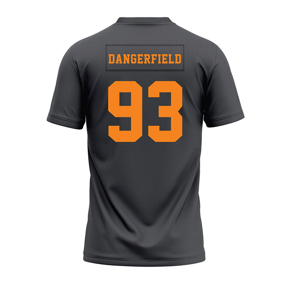 Tennessee - NCAA Football : Grady Dangerfield - Black Premium Football Jersey-1