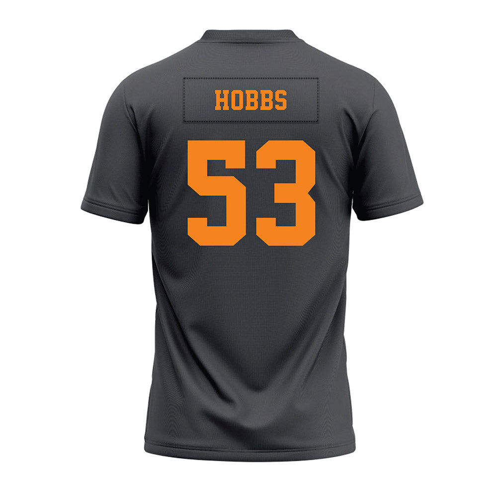 Tennessee - NCAA Football : Daevin Hobbs - Black Premium Football Jersey-1