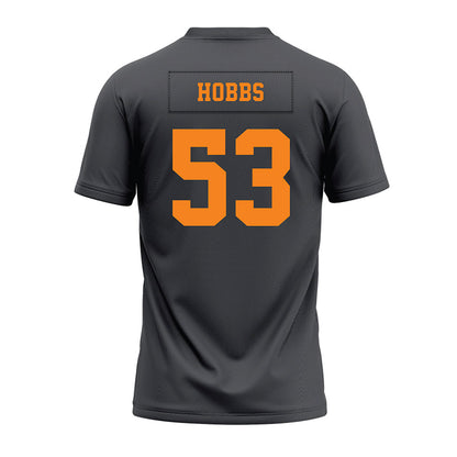 Tennessee - NCAA Football : Daevin Hobbs - Black Premium Football Jersey-1