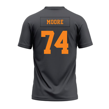 Tennessee - NCAA Football : Nic Moore - Black Premium Football Jersey-1
