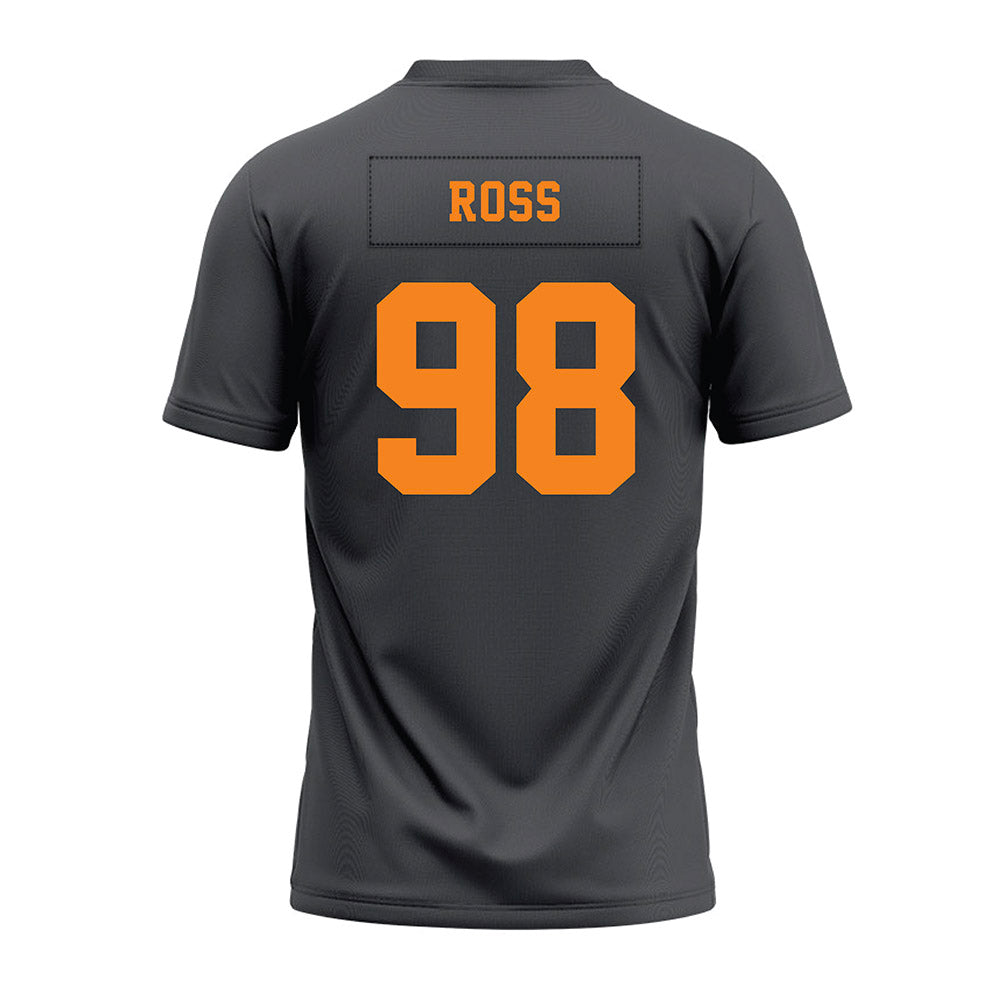 Tennessee - NCAA Football : Jackson Ross - Black Premium Football Jersey-1