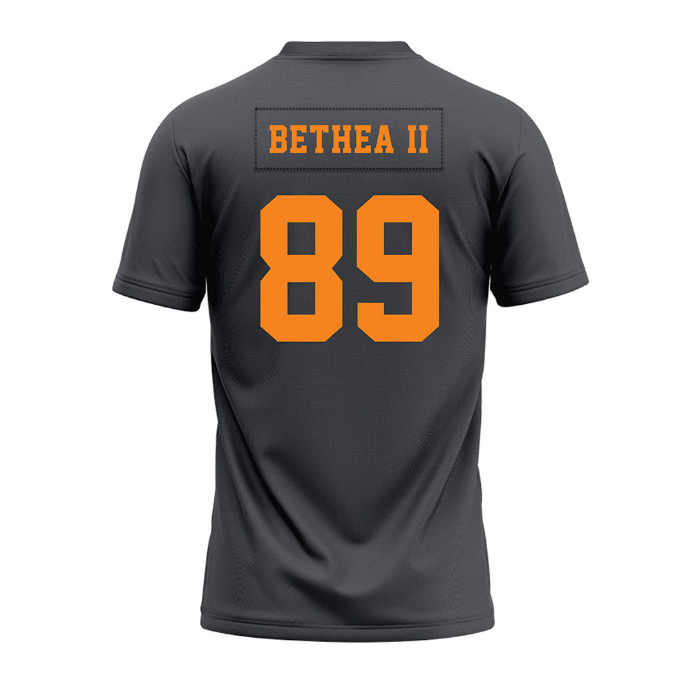 Tennessee - NCAA Football : Mike Bethea II - Black Premium Football Jersey-1