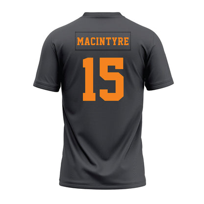Tennessee - NCAA Football : George MacIntyre - Black Premium Football Jersey-1