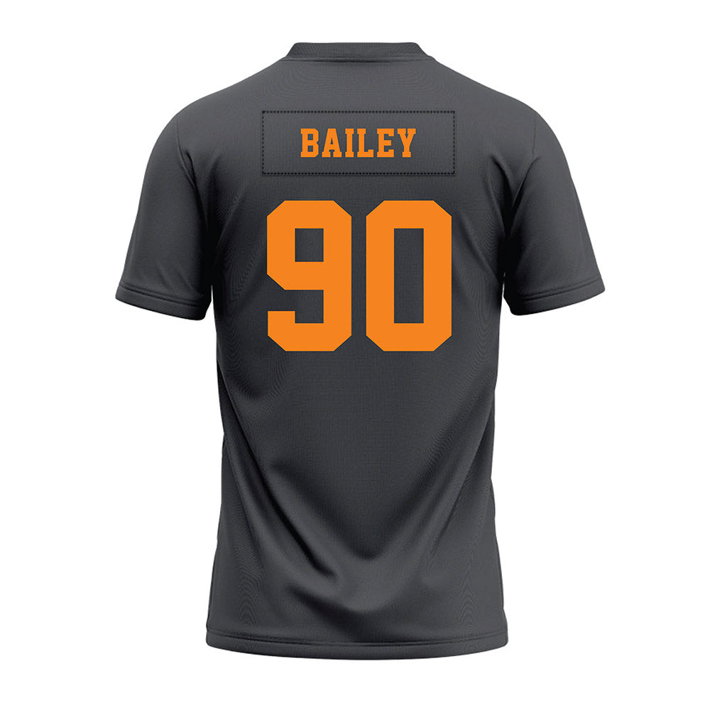 Tennessee - NCAA Football : Dominic Bailey - Black Premium Football Jersey-1