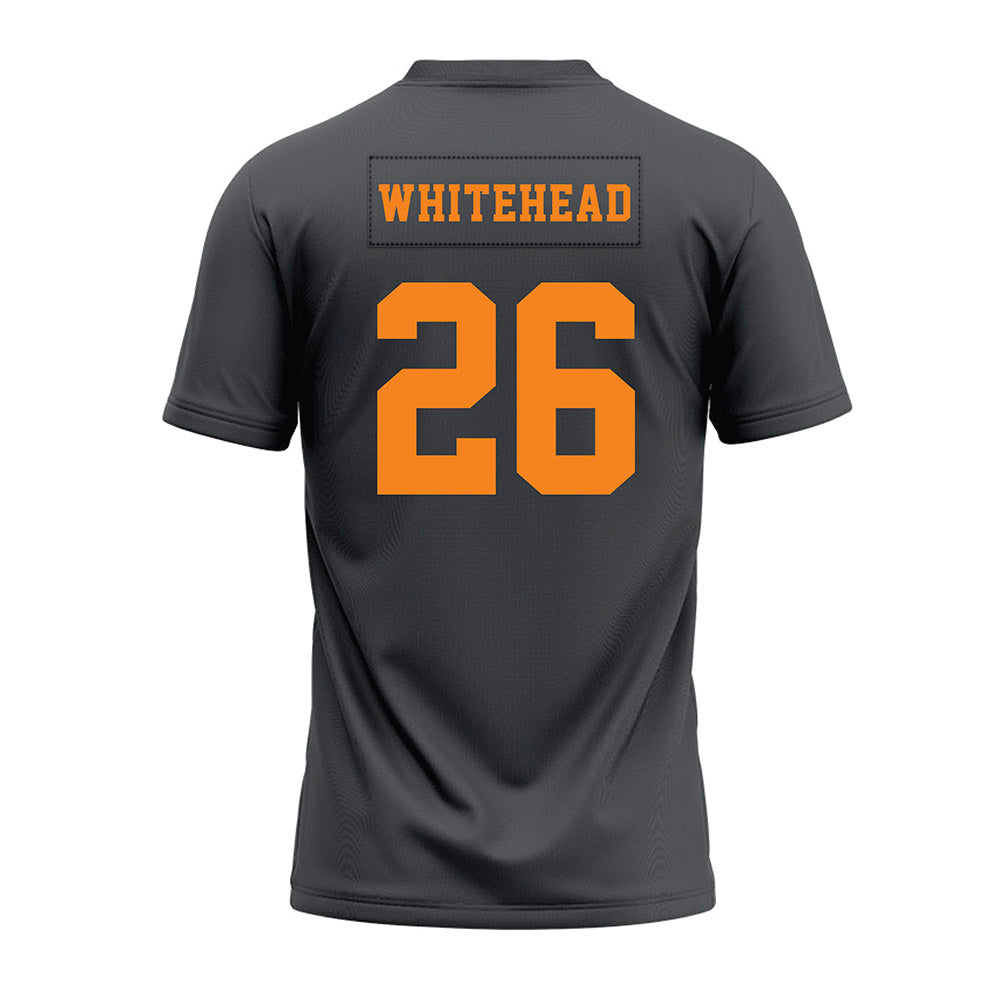 Tennessee - NCAA Football : Carson Whitehead - Black Premium Football Jersey-1
