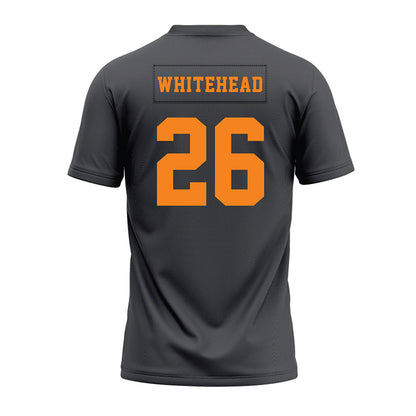 Tennessee - NCAA Football : Carson Whitehead - Black Premium Football Jersey-1