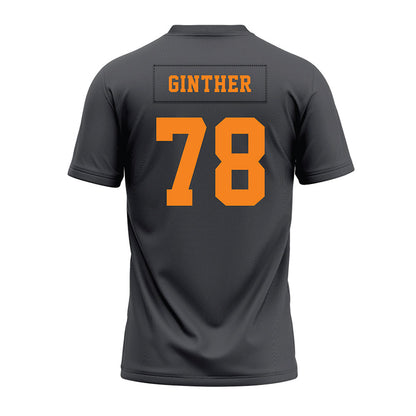Tennessee - NCAA Football : Gage Ginther - Black Premium Football Jersey-1