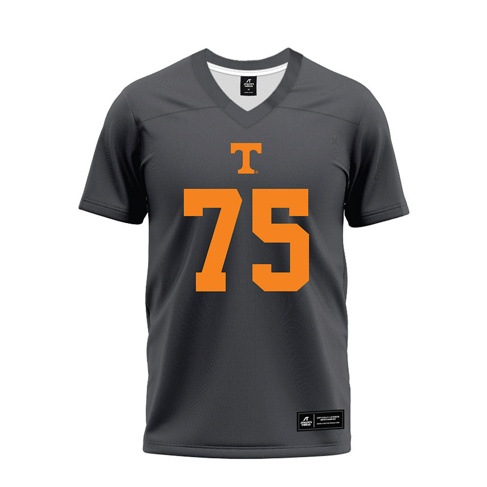 Tennessee - NCAA Football : Wendell Moe Jr. - Black Premium Football Jersey-0