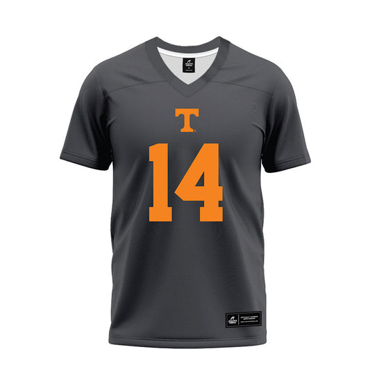 Tennessee - NCAA Football : Braylon Staley - Black Premium Football Jersey-0