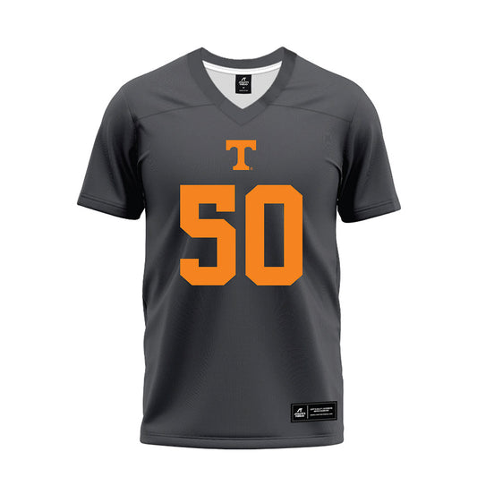 Tennessee - NCAA Football : William Satterwhite - Black Premium Football Jersey-0