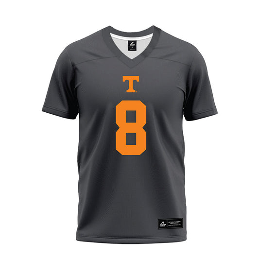 Tennessee - NCAA Football : Ryan Staub - Black Premium Football Jersey-0
