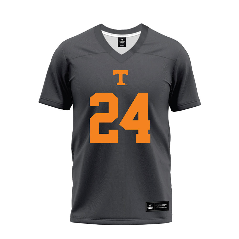 Tennessee - NCAA Football : Hunter Barnes - Black Premium Football Jersey-0