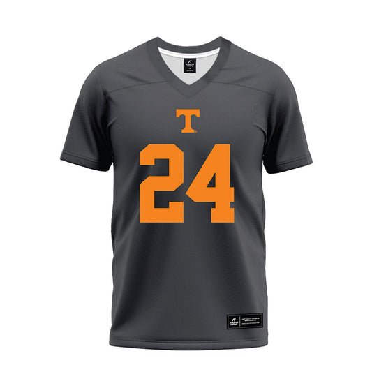 Tennessee - NCAA Football : Hunter Barnes - Black Premium Football Jersey-0