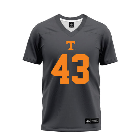 Tennessee - NCAA Football : Jackson Mathews - Black Premium Football Jersey-0