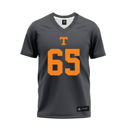 Tennessee - NCAA Football : Michael Kostantonov - Black Premium Football Jersey-0