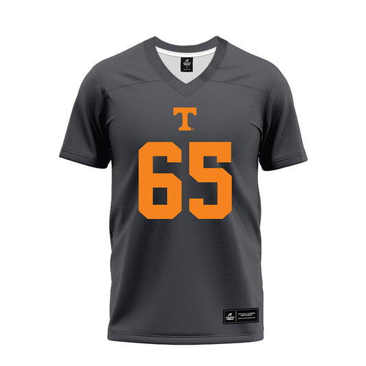 Tennessee - NCAA Football : Michael Kostantonov - Black Premium Football Jersey-0