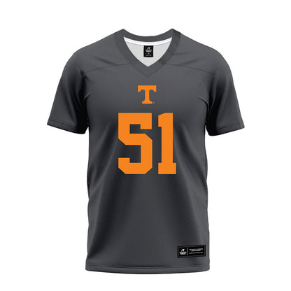 Tennessee - NCAA Football : Jaxson Moi - Black Premium Football Jersey-0