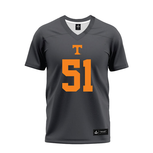 Tennessee - NCAA Football : Jaxson Moi - Black Premium Football Jersey-0