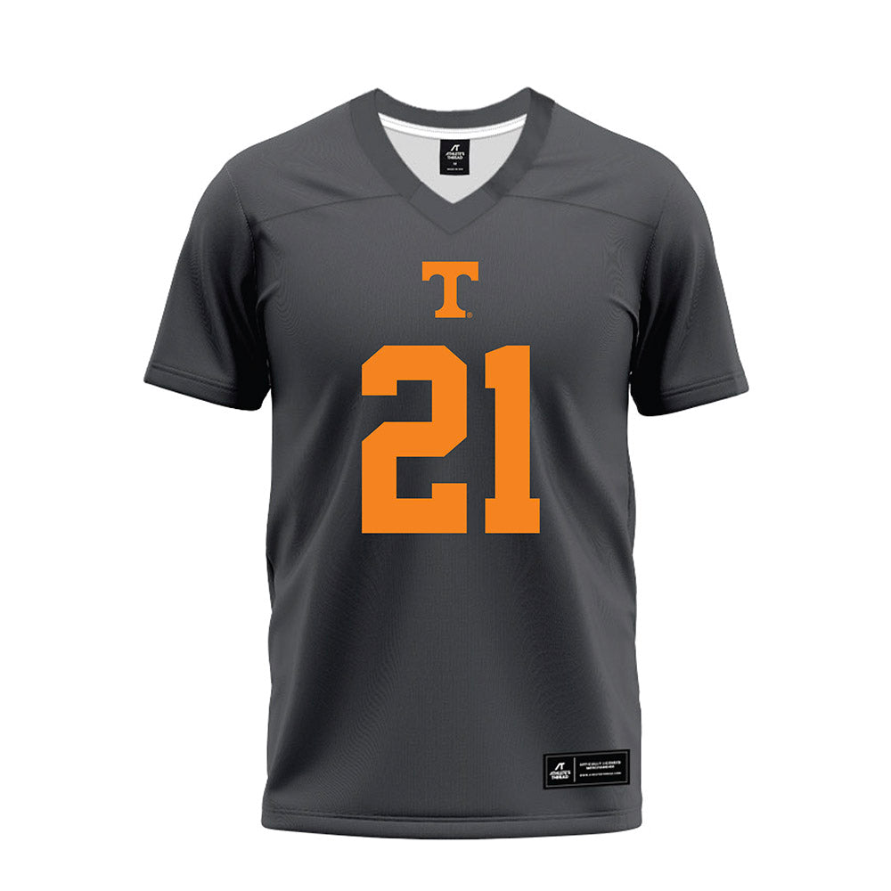 Tennessee - NCAA Football : Javin Gordon - Black Premium Football Jersey-0