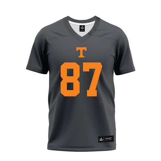 Tennessee - NCAA Football : Joshua Helsdon - Black Premium Football Jersey-0